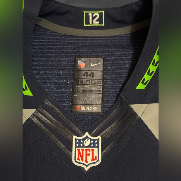 Percy Harvin Seattle Seahawks Nike Elite Jersey Size 44 Stitched MSRP $295 NWT - Picture 11 of 16